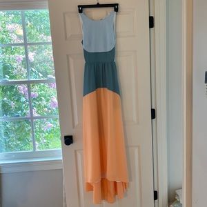 Tuckernuck color block maxi dress. Size XS